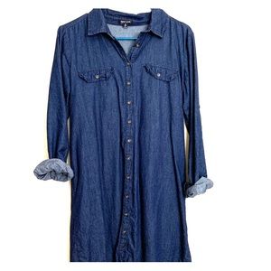 Jean dress— barely worn!!